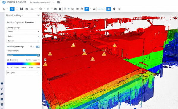 Trimble Point Layout File Example Image Trimble Connect: Νέα Εργαλεία Point Cloud - JGC